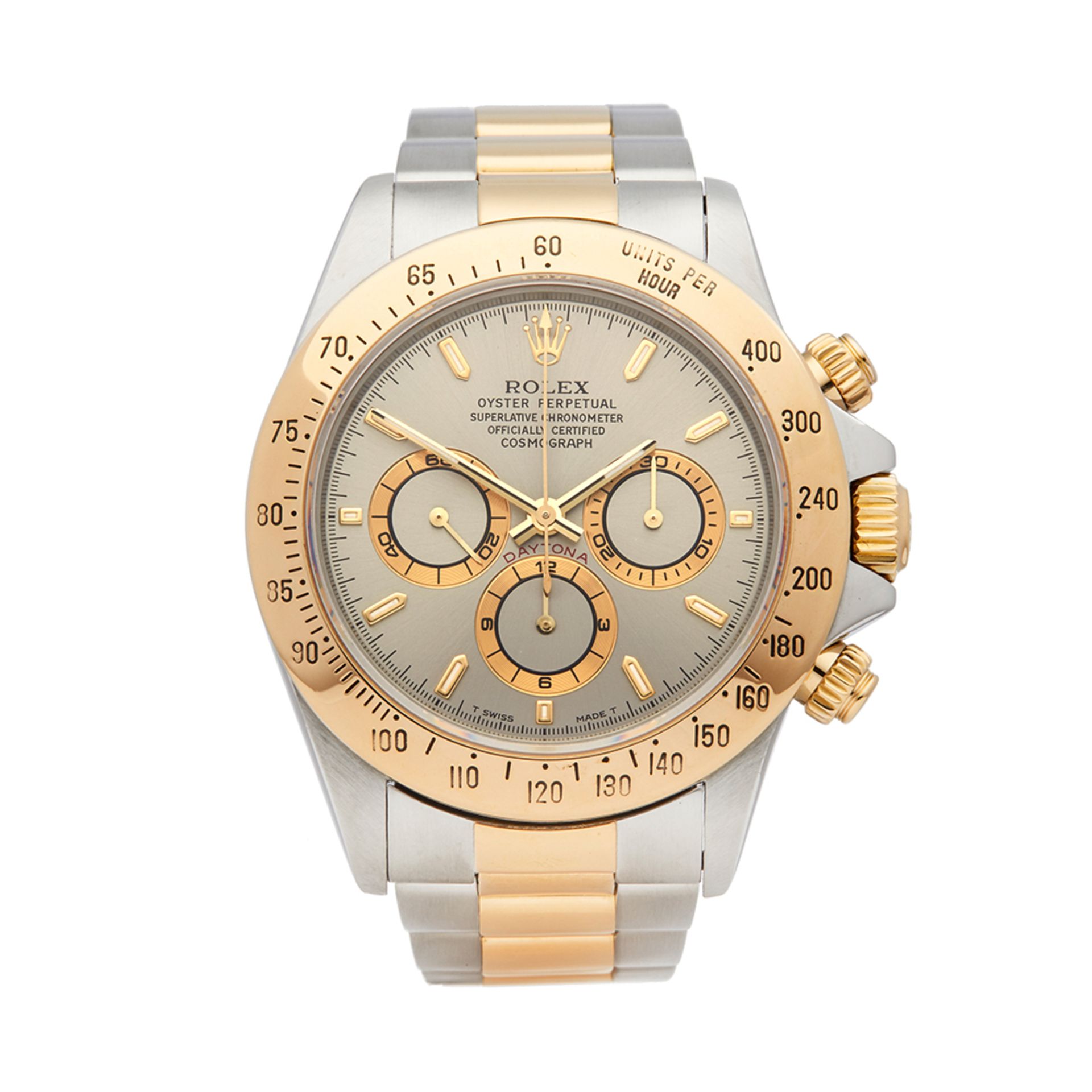 1996 Rolex Daytona Stainless Steel & 18K Yellow Gold - 16523