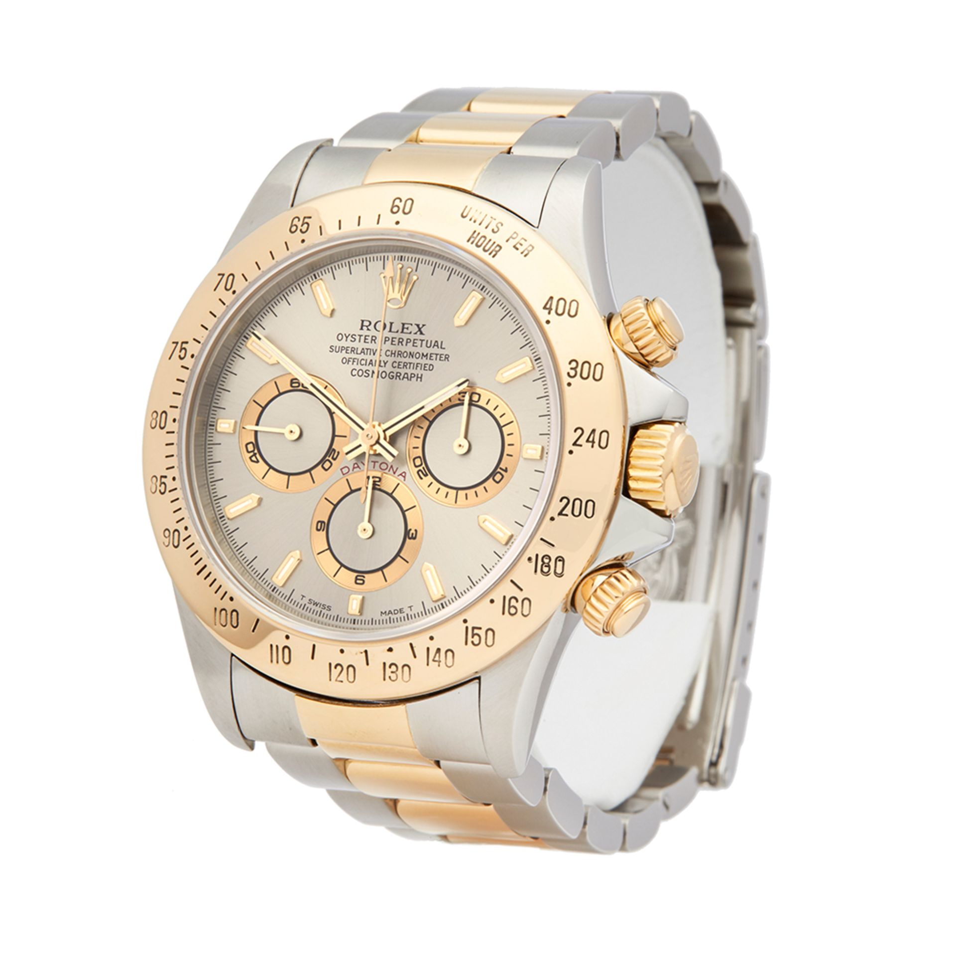 1996 Rolex Daytona Stainless Steel & 18K Yellow Gold - 16523 - Image 7 of 7