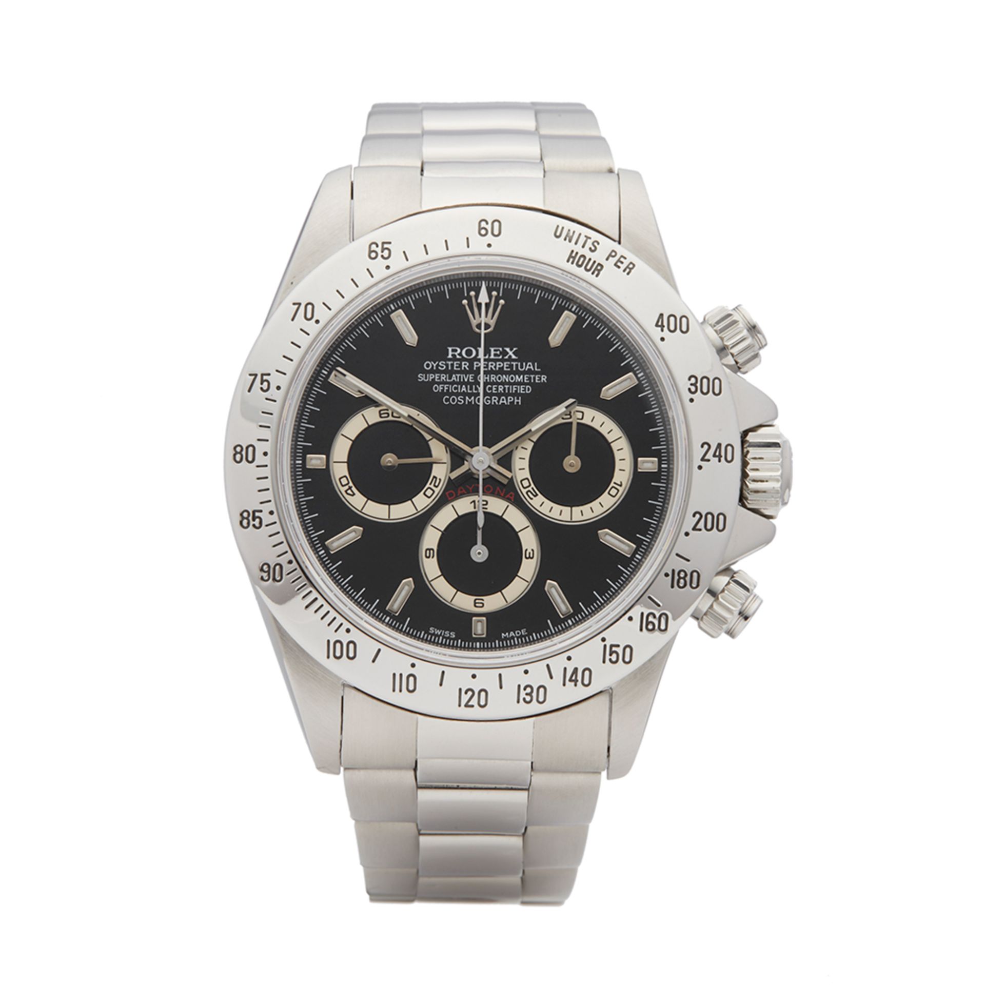 1996 Rolex Daytona Zenith Stainless Steel - 16520