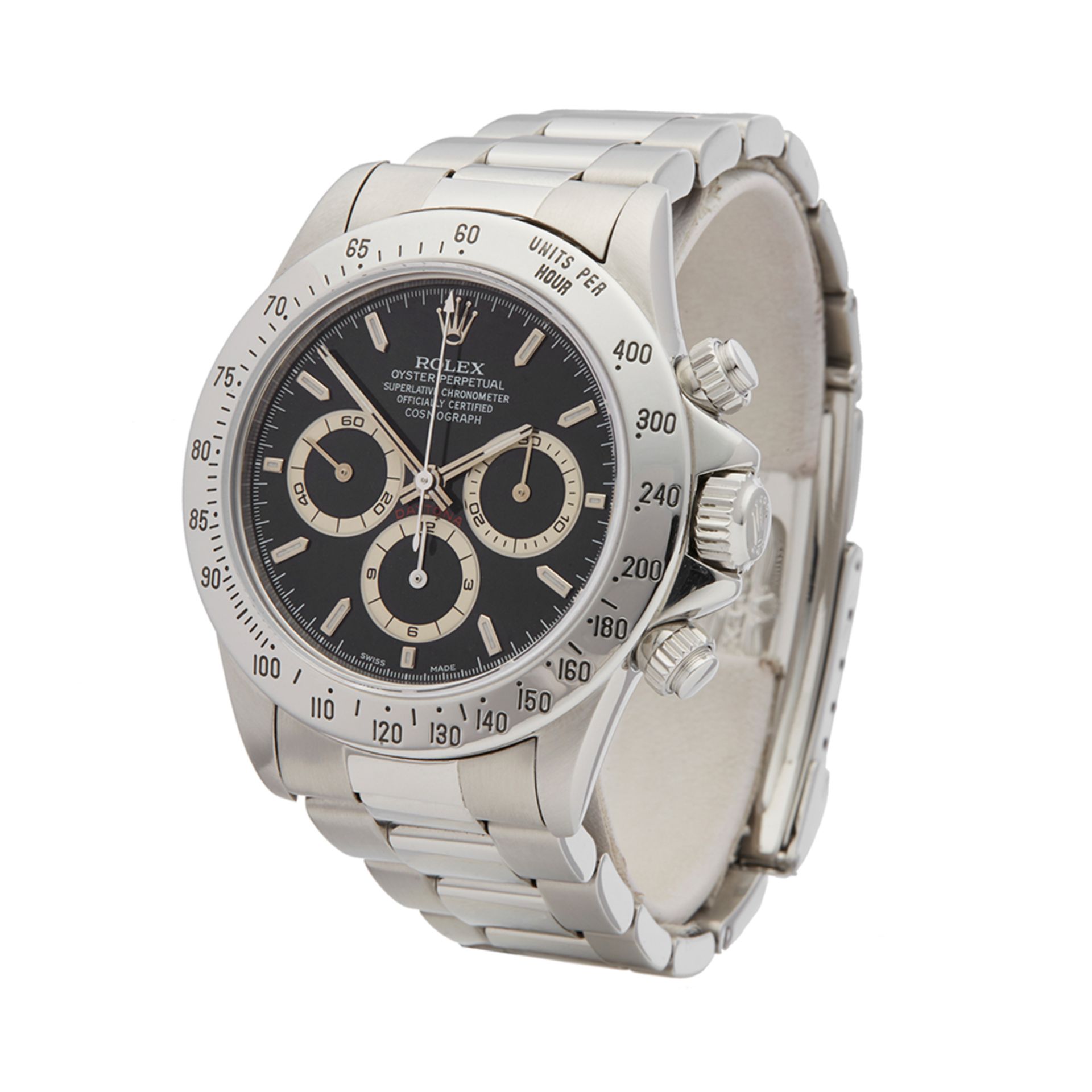 1996 Rolex Daytona Zenith Stainless Steel - 16520 - Image 7 of 7