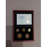 Sovereign 1994 Gold 4 Coin Proof Set