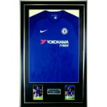 CHELSEA autographed squad shirt from 2017/18