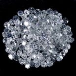 6.04 ct. Round Brilliant White Diamond Lot UNTREATED