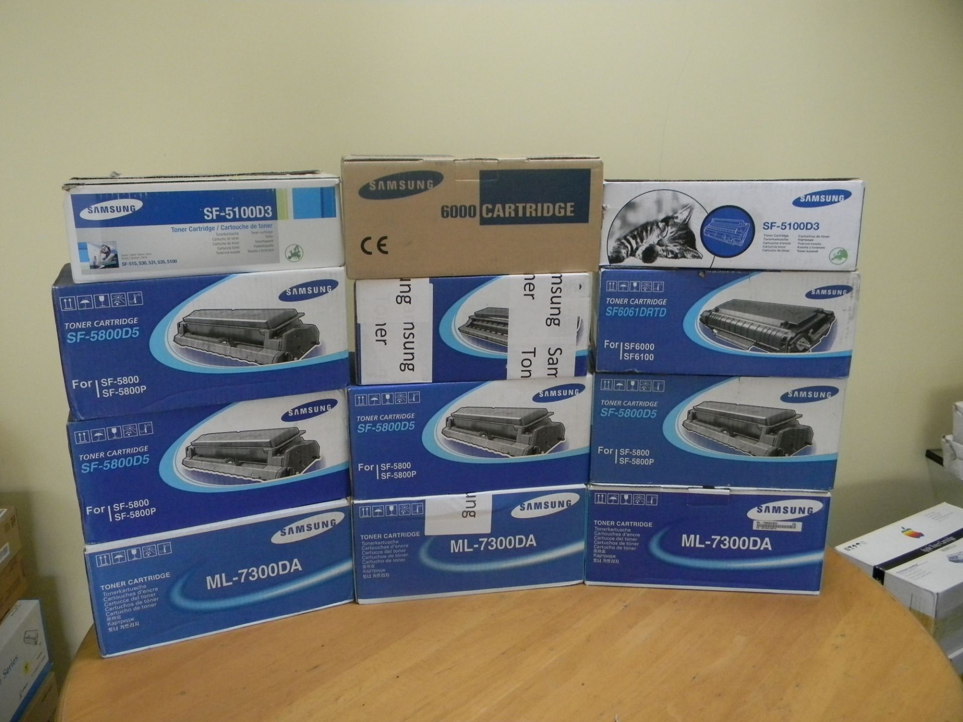 12 X Samsung Laser Toner Cartridges