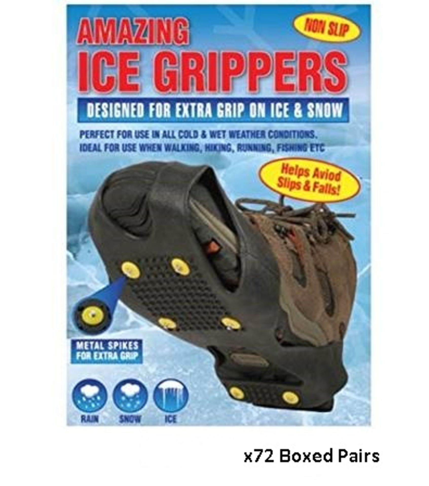 Ice Grippers Job lot (x72)