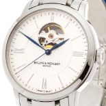2017 Baume & Mercier Classima Open Balance 40mm Stainless Steel - M0A10275