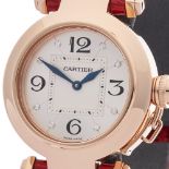 2010 Cartier Pasha de Cartier 32mm 18K Rose Gold - 2812 or WJ11913G