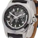 2018 Breitling Galactic Unitime SleekT Stainless Steel - WB3510U4/BD94