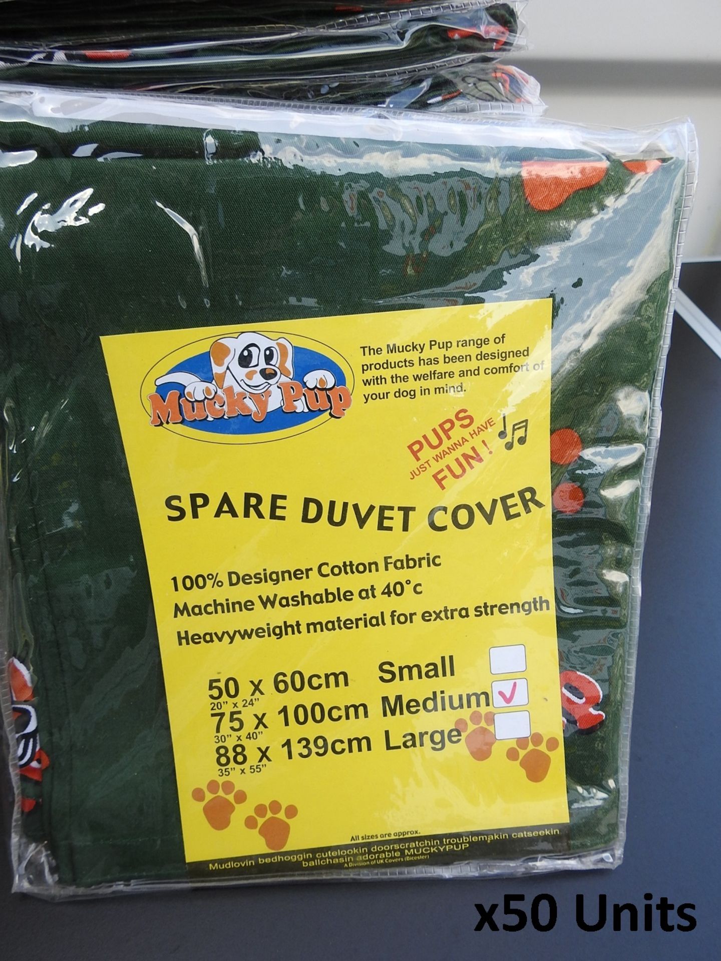 Pet Spare Duvet Covers Job Lot (45 Units)