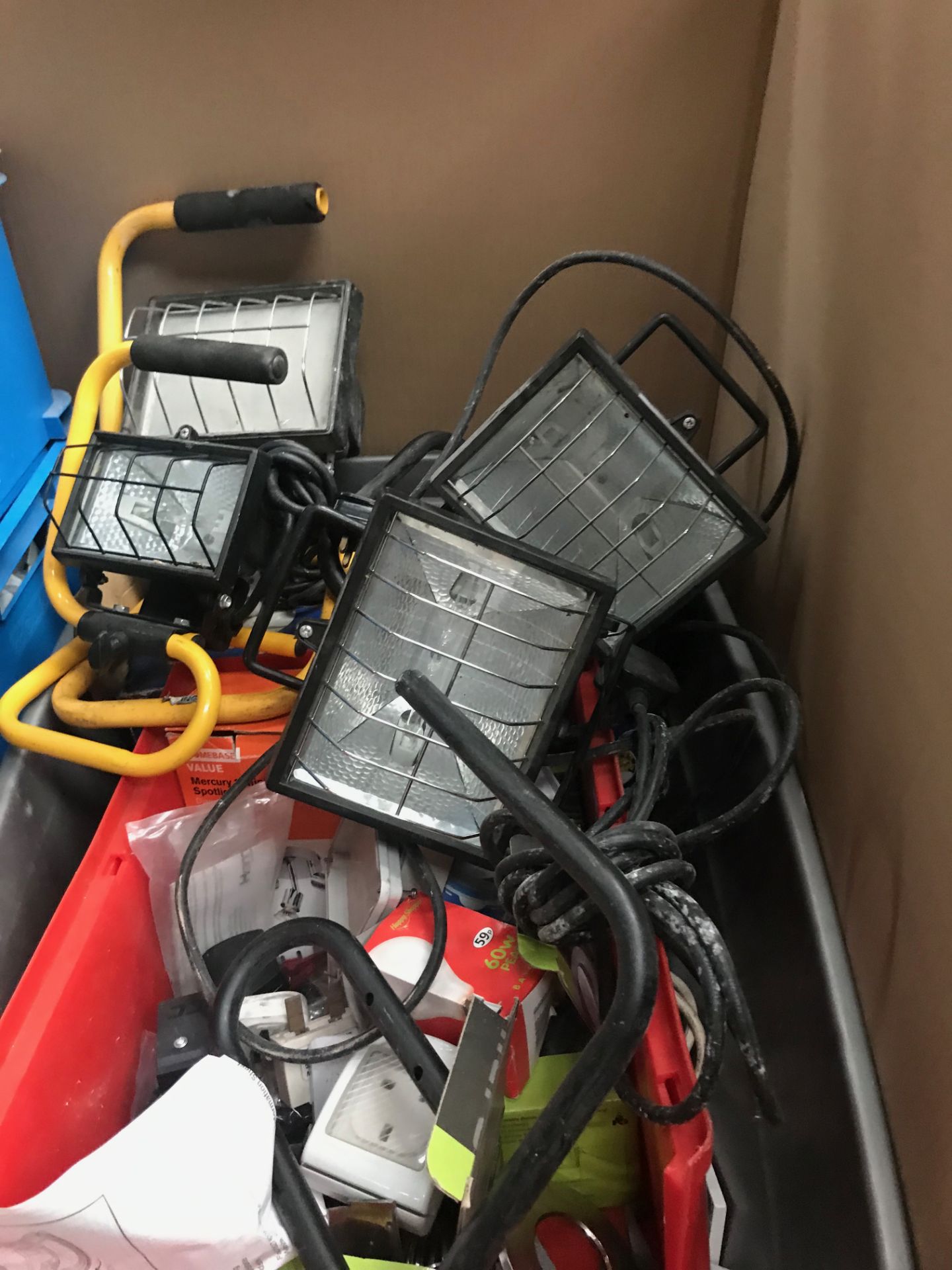 Pallet of Electrical and Plumbing Items - warehouse clearance