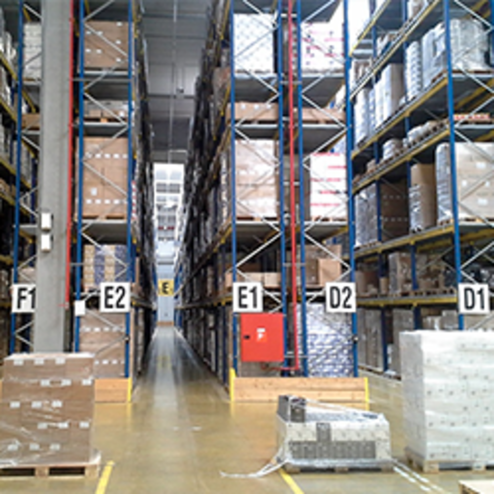 QTY of Warehouse Racking