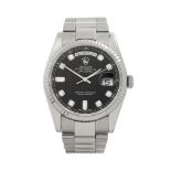 2000 Rolex Day-Date 18K White Gold - 118239