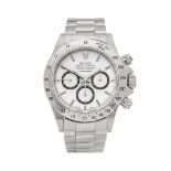 1991 Rolex Daytona Inverted 6 Chronograph 40mm Stainless Steel - 16520