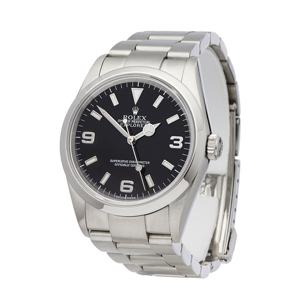 2002 Rolex Explorer I Stainless Steel - 114270 - Image 7 of 7