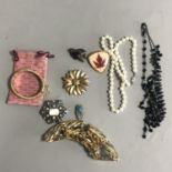 A Collection of costume jewellery. Various.