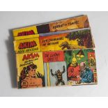 Akim, neue Abenteuer, Piccolo, Lehning Verlag, Hannover, 1950/60er Jahre, 5 Hefte, Nr. 70, 109, 124,