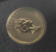 1 Münze, Canada, 1 Dollar, 1996, Gold, 1/20 fein, Elizabeth II.