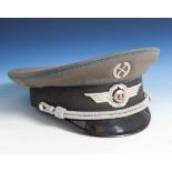 Schirmmütze, Nationale Volksarmee (DDR), Luftwaffe. Gr. 56. Originalzustand.