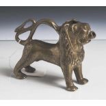 Aquamanile Bronzeguss, Alter unbekannt, L. ca. 14 cm, H. ca. 10,5 cm.