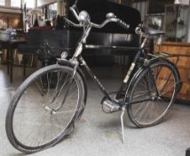 Herrenfahrrad, Bauer 50 Jahre, 1960/70er Jahre, Ledersitz Wittkop, 3-Gangschaltung. Rest.-bed.