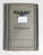 Wehrpaß, 1943, Landsturm II. C. Mainz.