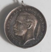 Ernst Ludwig Medaille für Tapferkeit, Hessen, Darmstadt, Verdienstn.