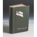 Feldpostkartenalbum, 1. Weltkrieg, 100 Stück, größtenteils gelaufen.