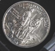 1 Münze, USA, 1/2 Dollar, 1935, Daniel Boone.