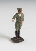 Persönlichkeitsfigur Adolf Hitler, "Lineol", polychrom bemalte Masse, stehend in Uniform mit