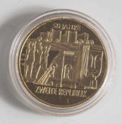 1 Münze, Österreich, 1000 Schilling, 1995, Gold, 50 Jahre zweite Republik, PP, Zertifikat.