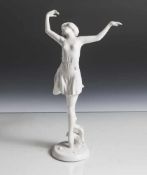 Figurine, Rosenthal, grüne Manufakturmarke, Weißporzellan, Entwurf Dorothea Charol (1889-1963),