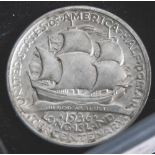 1 Münze, USA, 1/2 Dollar, 1936, Long Island Tercentenary, vz.