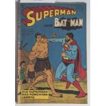 Superman & Batman, Heft 9, "Als Superman das Fürchten lernte", Ehapa-Verlag, Stuttgart, 6. Mai 1967.