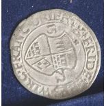 1 Münze, Würzburg, Friedrich von Wilsberg, 1 Körtling 1572, ss. DM ca. 2,1 cm.