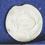 1 Münze, Würzburg, Bistum, Johann I. von Egloffstein 1400-1411, einseitiger Pfennig, Sesslach 0,45