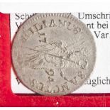 1 Münze, Würzburg Bistum, Franz Ludwig von Erthal 1779-1795, Schilling 1794, Umschrift der