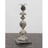 Kerzenhalter, einflammig, Russland, Silber, Punze "84 Moskau", 1869, Meistermarke J. S.-M. Szten,