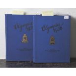 Die Olympischen Spiele 1936. Zigarettenbilderalbum. Band 1 und 2. Cigaretten-Bilderdienst Altona-