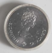 5 Dollar Canada, Elisabeth II, Olympiade in Montreal von 1976 (in Kapsel, VZ).