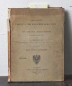 Fachbuch Rhein, Holz und Fachwerkbau, 1893 Berlin, Verlag von Ernst Wasmuth