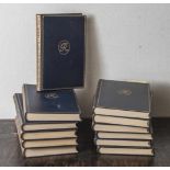12 Bände "Die Werke Friedrichs des Großen", Verlag von Reimar Hobbing in Berlin 1914, blauer Einband