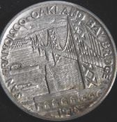 1 Münze, USA, 1/2 Dollar, 1936, San Francisco Oakland Bay Bridge, vz.
