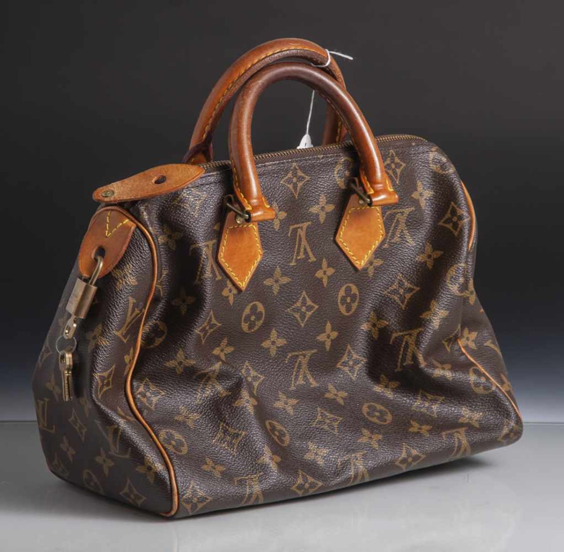 Damenhandtasche, Louis Vuitton, Speedy 25 Monogram Canvas, ca. 25 x 19 x 15 cm. Schöner,