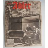 Zeitschrift "Der Adler", Heft 15, Scherl Verlag, Berlin, 18. Juli 1944.