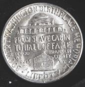 1 Münze, USA, 1/2 Dollar, 1946, Booker T. Washington Birthplace Memorial, vz.