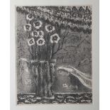 Kaplan, Anatoli Lwowitsch (1902-1980), Blumen mit Paar, 1967, Lithographie, li. u. bez. u. re. u.