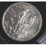 1 Münze, USA, 1/2 Dollar, 1935, Daniel Boone.