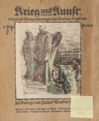 Krieg und Kunst, Original Steinzeichnungen der Berliner Sezession, 4. Folge. Inhalt: Emil Pottner,