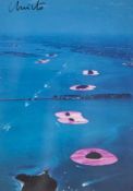 Christo (geb. 1935) & Jeanne-Claude (1935-2009), "Biscayne Bay", Multiple, o. li. sign., Darstellung