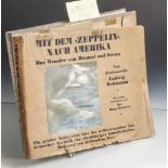 Dettmann, Ludwig Prof. Dr., Mit dem Zeppelin nach Amerika. Das Wunder von Himmel und Ozean. Mit